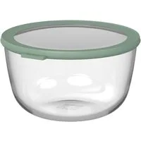 Mepal Aufbewahrungsbox Mepal Cirqula 3000 ml Glasbehälter mit deckel - Nordic sage