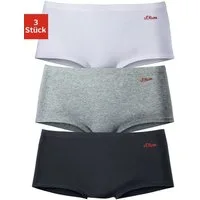s.Oliver Panty (3er-Pack) aus elastischer Baumwoll-Qualität