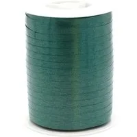 Star Geschenkband, Geschenkband Ringelband 5mm x 500m Rolle Dunkelgrün