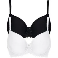 Viania Set: Schalen-BH 2er Pack Spacer Bügel BH Leni (Spar-Set, 2-tlg) nahtlos