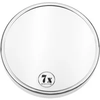 Fantasia Beauty Badspiegel Spiegel mit 3 Saugnäpfen, Metall, 7-fach-Vergrösserung (1-St)