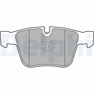 Delphi Bremsbel?ge hinten Mercedes M-Klasse S-Klasse