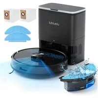 lubluelu Saugroboter SL60 MAX+ Saug- und Wischroboter mit 2,5L Absaugstation 4500Pa, 42 W, mit Beutel