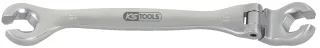 KS Tools CHROMEplus Offener Doppel-Ringschlüssel mit Gelenk - 518.0379