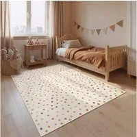 HANSE Home Kinderteppich Konfetti, rechteckig, Höhe: 10 mm, Pflegeleicht, Weich, Kinderzimmer, Spielteppich, Spielunterlage