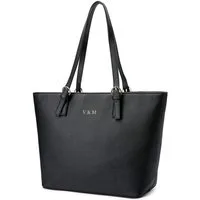 Vanessa & Melissa Shopper Handtasche für Büro und Freizeit, klassische Damen Tasche, auch ideal als Schul- und Bürotasche geeignet