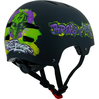 Broken Head (A-Minus-Ware) Skatehelm &amp; MTB Helm Street Terror