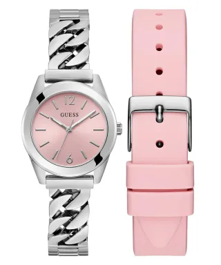 Guess Gbs Serena Damen Silberuhr GW0845L1