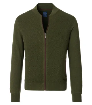 REDMOND - Strickjacke grün - Gr. - M