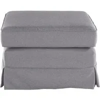 OTTO home Polsterhocker Shadmoor, Hussenoptik, in uni oder mit Blumendruck, passend zur Shadmoor-Serie