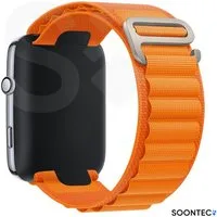 SOONTEC Smartwatch-Armband Premium Nylon Loop Armband mit G-Hook Verschluss, für Apple Watch Ultra 1/2/3 & Series 1-11