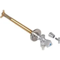 Schlösser Ablaufgarnitur Frostsichere Außenarmatur mit 1/2" L= max 420mm ablängbar