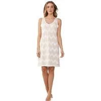 Pastunette Nachthemd Damen Schlafshirt ohne Arm (1-tlg) Modisches Design