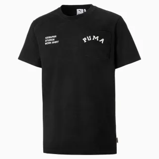 Puma x kidsUperstudios Herren schwarzes T-Shirt