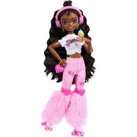 Mattel® Anziehpuppe Barbie Dream Besties Puppe + Accessoires Brooklyn Rollschuhe 4+ JFX97