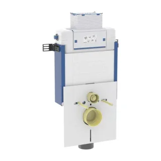 Geberit Wand-WC-Element Kombifix 110000001 Bauhöhe 82 cm, mit Omega Unterputz-Spülkasten