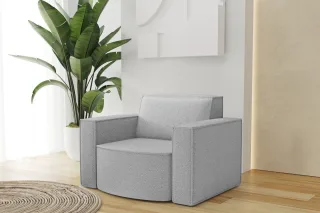 Sessel Designersessel PALMA in Stoff Ascot Toffee