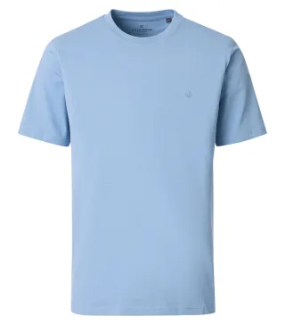 CASAMODA - T-Shirt uni 004200 blau - Gr. - XXL