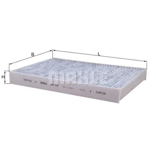 Mahle Aktivkohle-Innenraumfilter Citroen C5 C6 Peugeot 407 LAK437