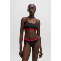 HUGO Bralette-BH TWIN BRALETTE STRIPE (Packung, 2-tlg., 2er-Pack) mit elastischem Bund