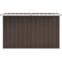 vidaXL Gartenbox, Gartenaufbewahrungsbox Braun 149 x 99 x 93 cm