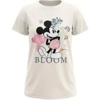 Disney Pyjamaoberteil Disney Mickey Maus Damen kurzarm Schlafshirt Baumwolle