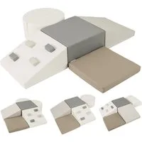COSTWAY Spielbausteine, (6 St), Kinder Schamstoff Bausteine ab 1 Jahr
