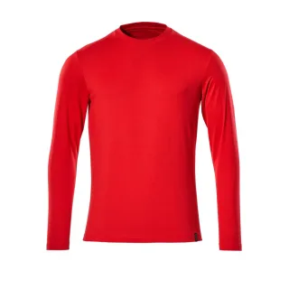 MASCOT Herren Langarmshirt Verkehrsrot XL - 20181-959-202-XLONE
