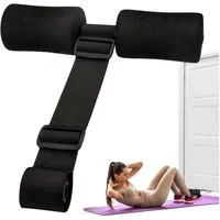 Refined Living Bauchtrainer Sit Up Hilfe 21–31 cm Verstellbarer, Sit-Up Bar Bauchmuskeltrainer (Pilates Verstellbare Länge Bauchmuskeltrainer Sixpack Trainer, 1-St., Brusttrainer Brustmuskel Trainingsgeräte Multitrainer Fitness zubehör), Sportgeräte 