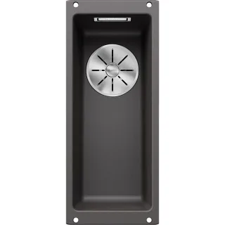 Blanco Subline 160-u Spüle 523397 19x46cm, PuraDur felsgrau, für Unterbau