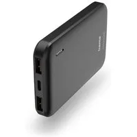 Hama Powerbank 5000mAh, 1x USB-C, 2x USB-A, Anthrazit, akkuschonend Laden Powerbank 5000 mAh