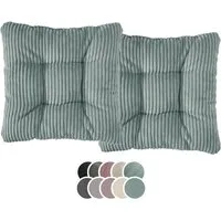 XDREAM Stuhlkissen Sitzkissen Set (2er & 4er) für Stühle und Bänke, robuste Polsterauflage für indoor und outdoor, 38x38x6 cm