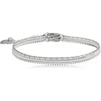 Made by Nami Edelstahlarmband Minimalistisch Damen Filigran, Cuban Link Chain Frauen
