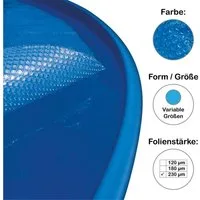 SUMMER FUN Pool-Abdeckplane Extra-Solar-Abdeckung rund für Becken (1-St), Chlorbeständig
