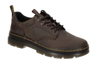 Dr. Martens 27103207 Reeder dunkelbraun Halbschuhe mit gelber Rahmennaht