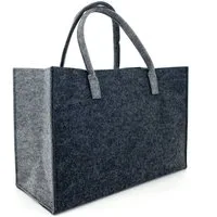 heimtexland Einkaufsshopper Universal Filztasche Einkaufstasche Filz Shopper, 24 l, Henkel Tragetasche - strapazierfähig langlebig nachhaltig