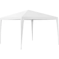 casa.pro Pavillon, »Wedau« Gartenzelt Partyzelt Gartenpavillon 300x300x255cm Weiß