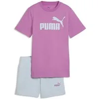 PUMA Freizeitanzug Essentials No.1 Logo T-Shirt und Shorts Set Mädchen
