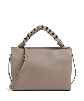 Coccinelle Hobo-Bag Warm Taupe/Rosette