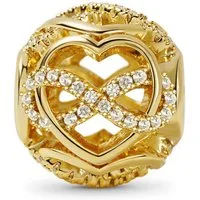 Gnoce Bead Gnoce Charm Unendlich&Herz ENC031