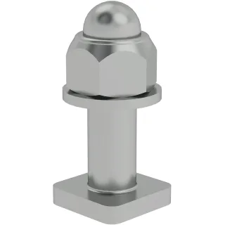 Munk Systemgeländer T-Nut-Schraube M8 x 18 kpl. - 986002