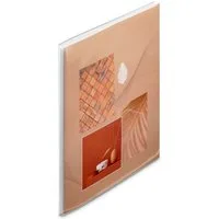 Hama Einsteck-Fotoalbum Fotoalbum Softcover-Album "Singo II", für 80 Fotos 10x15cm, Terracotta