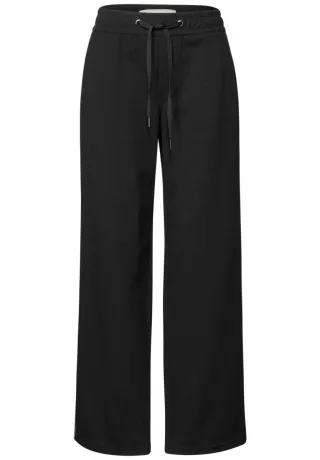 Street One - Hose mit Galonstreifen schwarz - Gr. - 32