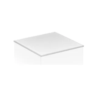 Keuco Edition 11 Abdeckplatte 31324119000 105,2 x 3 x 52,4 cm, Kristallglas Anthrazit, klar, Unterseite lackiert