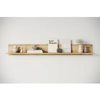 Home affaire Wandboard Wandregal Vera, 1-tlg., ideal für Deko & Bücher, 138x23x18 cm, hängend