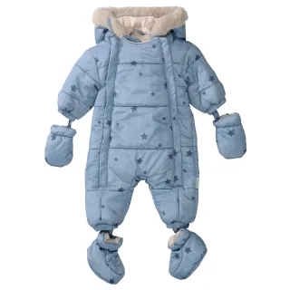 STACCATO - Kn.-Schneeanzug night blue star aop - Gr. - 68