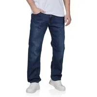 Jack & Jones Straight-Jeans Herren Jeanshose JJICLARK Straight Fit Denim Hose mit Stretch