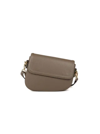 Giulia Monti Schultertasche Taupe