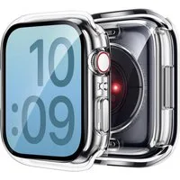 CoolGadget Smartwatch-Hülle Silikon Case Hülle für Apple Watch 7 8 9 mit 45mm 4,5 cm, Schutzhülle 45mm für Apple Watch Series 7 8 9