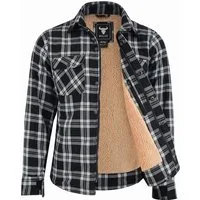 BULLDT Thermohemd Trend529-Hemd Gefüttert Lumberjack Flanellhemd Arbeitshemd Holzfällerhemd winter
